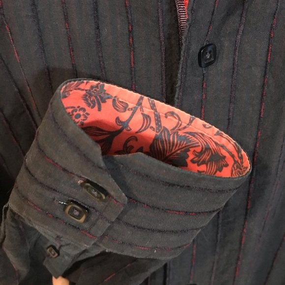 Viscanti Men’s Snazzy Dress Shirt - Picture 3 of 4